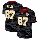 Nike Kansas City Chiefs 87 Kelce 2020 2ND Camo Salute to Service Limited Jersey zhua,baseball caps,new era cap wholesale,wholesale hats